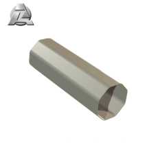 Alta resistência à tração 7075 8mm tubo octogonal de extrusão de alumínio anodizado para material à prova de corrosão